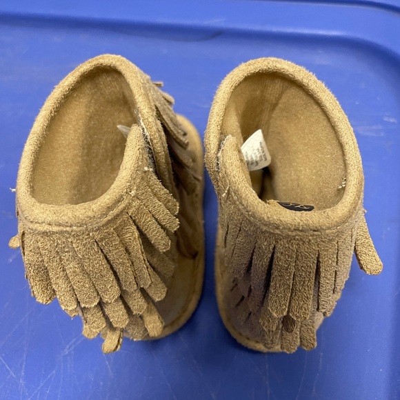 First Steps, Stepping Stones Moccasins baby 3-6 months VERY CUTE - Picture 8 of 13